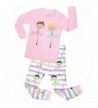 Elowel Ballerina Childrens Pajamas Cotton Toddler