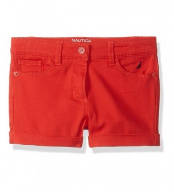 Nautica Girls Solid Woven Short